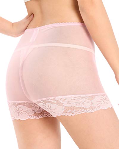 Satini Women's Nylon Sheer French Knicker Briefs